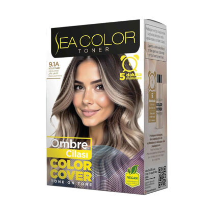 Sea Color Hair Dye 9.1A Ashy Blonde